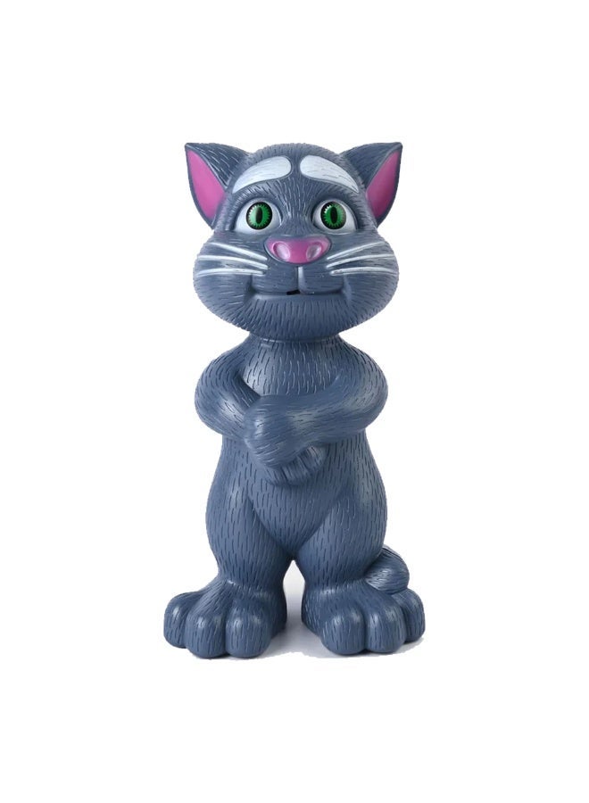 XXL Talking Tom Interactive Musical Sensor Cat Toy – Large Talking & Repeating Character with Touch Sensitivity, Fun Melodies & Realistic Sounds for Kids - Image 4
